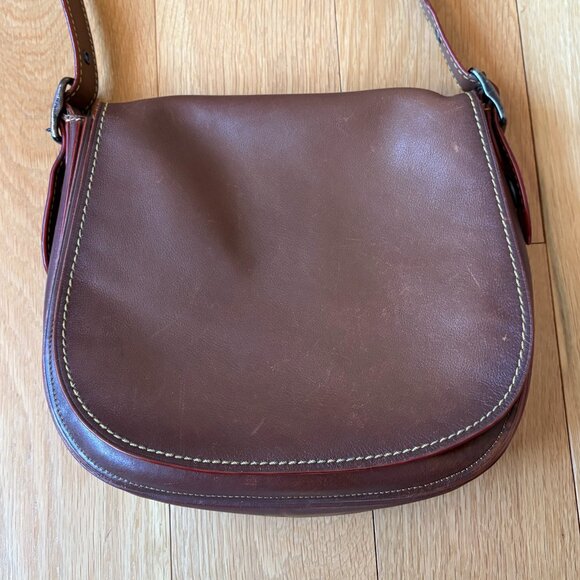 Coach 1941 Large Saddle Bag Brown/Tan - Picture 1 of 11